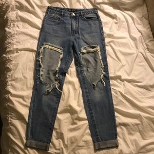 Missguided Rigid High Rise Jeans